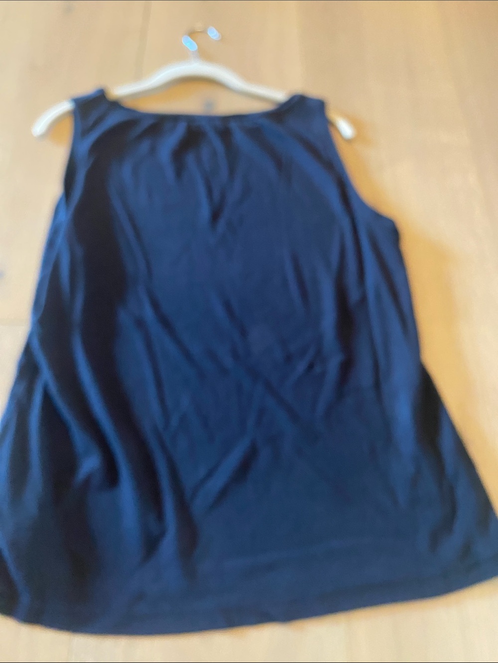 Talbots Tee Black Sleeveless Tank Top - Classic Everyday Layering - Picture 5 of 5